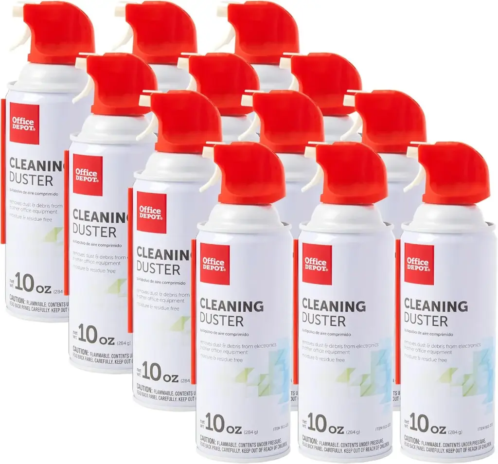 Office Depot® Brand Cleaning Dusters, 10 Oz, Pack Of 12