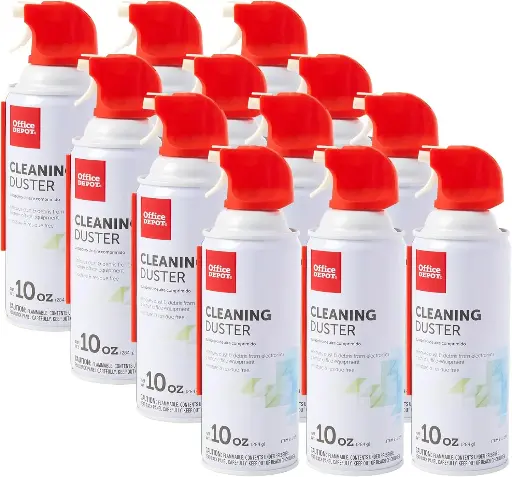 Office Depot® Brand Cleaning Dusters, 10 Oz, Pack Of 12